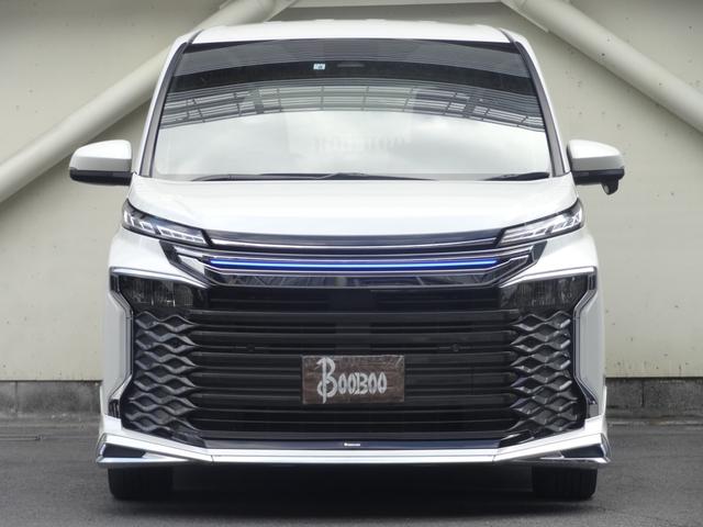 ヴォクシー Ｓ－Ｚ　モデリスタエアロ　モデリスタシグネクチャーイルミ　セーフティセンス　ディスプレイオーディオ　Ｂカメラ　先進ライト　両側パワースライドドア　ＢＳＭ　ＩＣＳ　ＥＴＣ２．０　前席シートヒーター　革巻ハンドル（6枚目）