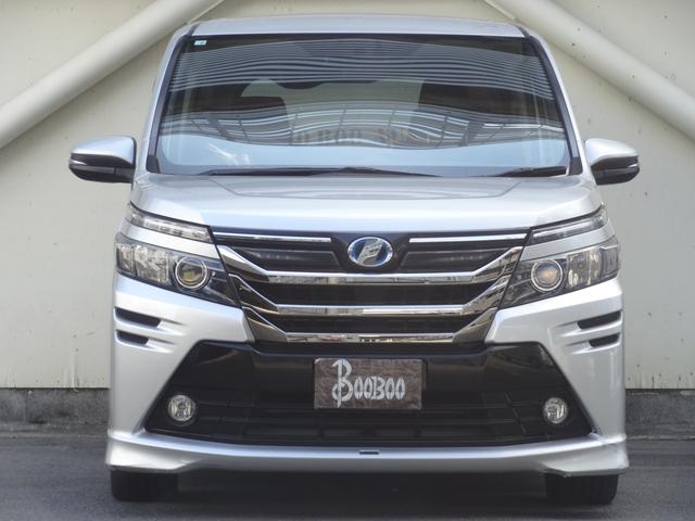 ヴォクシー ハイブリッドV フルエアロ(モデリスタ) モデリスタバンパー クルコン 両側Pスラ 10インチアルパインナビ 10.2インチ後席モニター 社外17インチAW シートヒーター スマートキー Pスタート(6枚目)