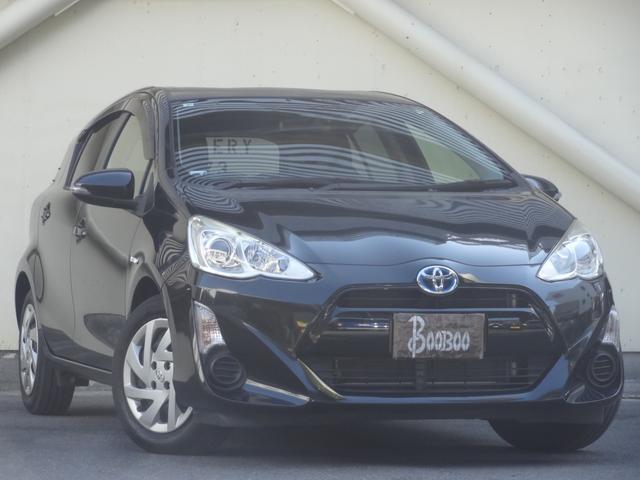 アクア G クルコン スマートキー Pスタート ステリモ 革巻ハンドル 純正SDナビ ETC バックカメラ Bluetooth オートライト オートエアコン ワンセグ CD(4枚目)