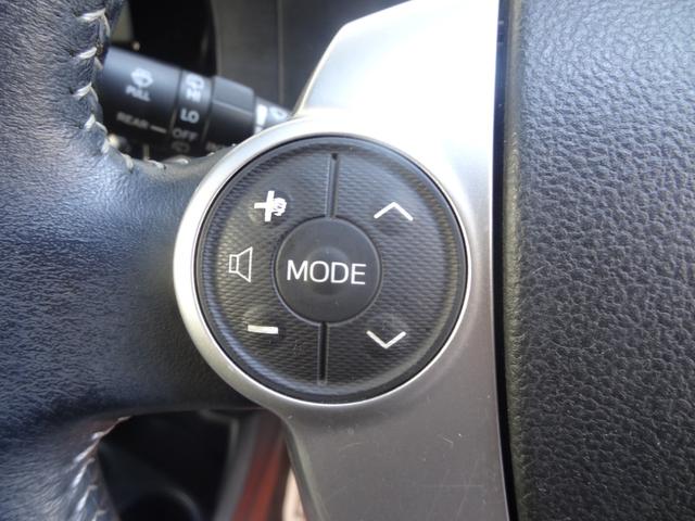 アクア G クルコン スマートキー Pスタート ステリモ 革巻ハンドル 純正SDナビ ETC バックカメラ Bluetooth オートライト オートエアコン ワンセグ CD(24枚目)