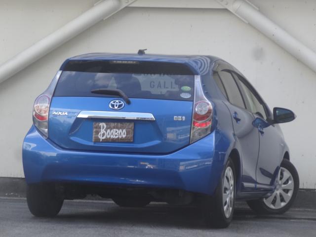 アクア G スマートキー プッシュスタート 革ハンドル ステリモ 純正ナビ Bカメ BT接続 ETC オートライト(2枚目)