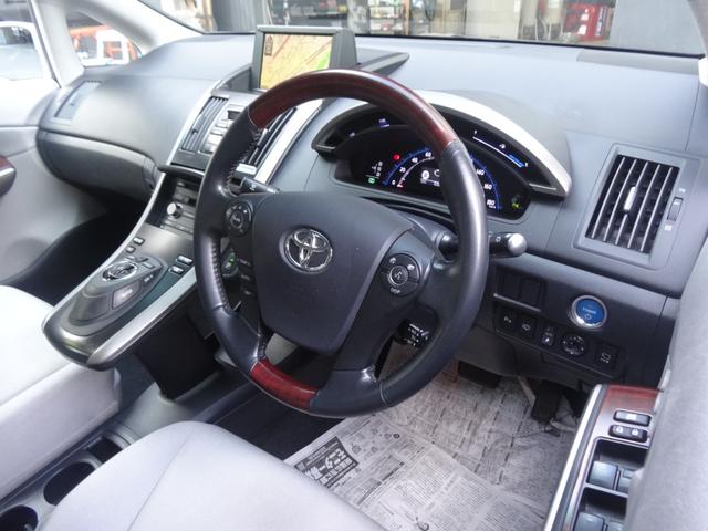 SAI G ワンオーナー スマートキー クルコン 障害物センサー 純正HDDナビ Bカメラ フロントカメラ パワーシート 純正AW ワンセグ LED BT接続 ミュージックサーバー ヘッドライトウォッシャー(9枚目)