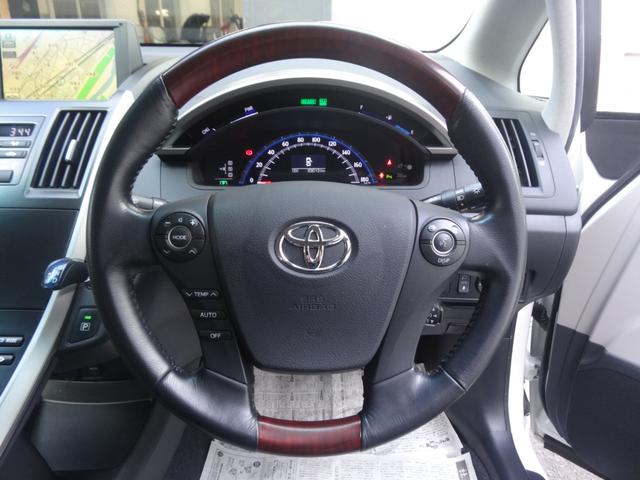 SAI G ワンオーナー スマートキー クルコン 障害物センサー 純正HDDナビ Bカメラ フロントカメラ パワーシート 純正AW ワンセグ LED BT接続 ミュージックサーバー ヘッドライトウォッシャー(13枚目)