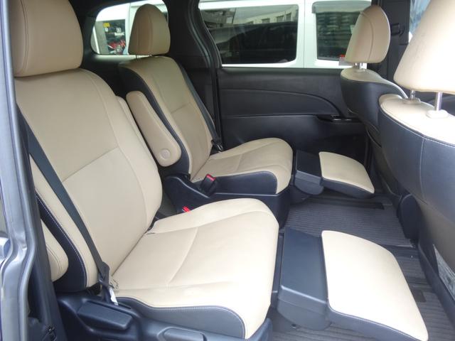 エスティマ アエラス　スマート　両側Ｐスラ　合皮シート　電動リアゲート　２列目オットマン　シートヒーター　ＬＥＤ　ＴＳＳ（衝突軽減．レーンアシスト．Ａハイビーム）クルコン　革巻ハンドル　純正ＡＷ　社外ナビ　フルセグ　Ｂカメ　ＢＴ接続（12枚目）