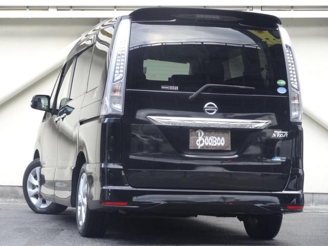 セレナ ハイウェイスター S-ハイブリッド Vセレクション 両側パワースライドドア 後席モニター クルコン スマートキー Pスタート 純正AW 純正ナビ 革巻きハンドル バックカメラ Bluetooth Fフォグ フルセグ ETC CD DVD HID(5枚目)