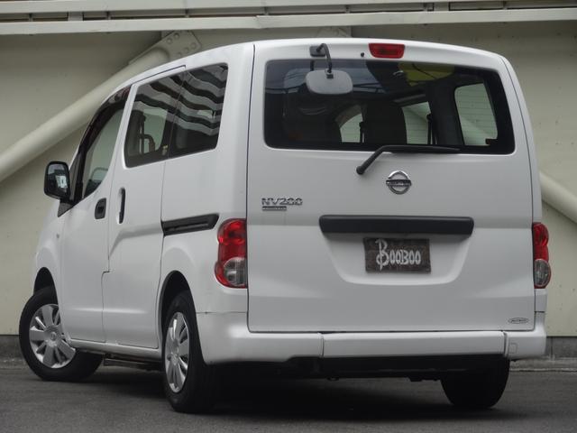 ＮＶ２００バネットワゴン 　８ナンバー　福祉車両　スローパー　車椅子１台　左側オートステップ　補助席１個　６人乗り　両側スライド　ＡＭＦＭラジオオーディオ　レベライザー　ＡＢＳ（5枚目）