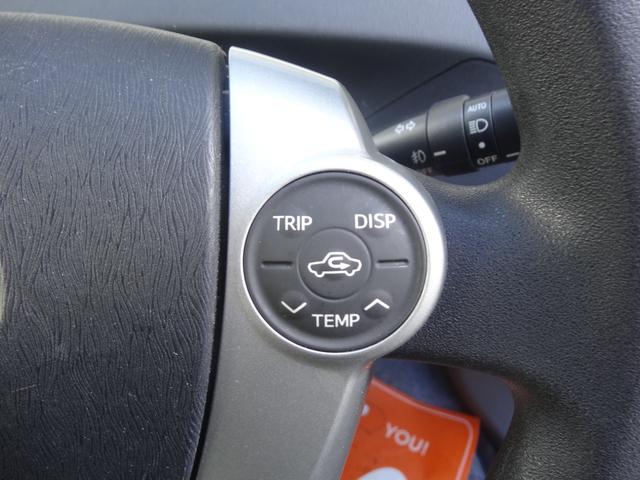 プリウス Ｓ　スマートキー　Ｐスタート　純正ＡＷ　カロツエリアナビ　Ｆフォグ　バックカメラ　ＥＴＣ　ＣＤ　ＤＶＤ　オートライト　オートエアコン（14枚目）