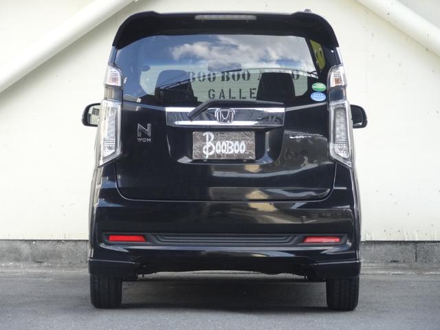 N-WGNカスタム G・Lパッケージ クルーズコントロール ハーフレザーシート スマートキー プッシュスタート 革巻きハンドル 社外メモリナビ バックカメラ ETC フロントフォグライト オートライト オートエアコン 純正14インチアルミ(7枚目)