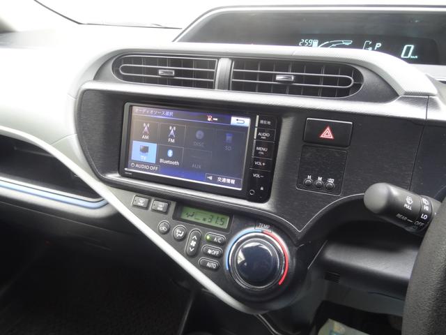 アクア Ｓ　純正ＳＤナビ　Ｂカメ　Ｂｌｕｅｔｏｏｔｈ　ステリモ　ＥＴＣ　キーレスキー　純正セキュリティーアラーム　ワンセグＴＶ（20枚目）