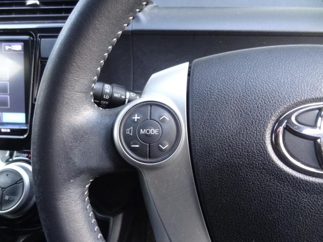 アクア Ｇブラックソフトレザーセレクション　合皮レザー　ＴＳＳ（衝突軽減・レーンアシスト・Ａハイビーム）　シートヒーター　純正９インチナビ　スマートキー　Ｐスタート　Ｆフォグ　エンジンスターター　クルコン　革ハンドル　純正ＡＷ　ＥＴＣ（15枚目）