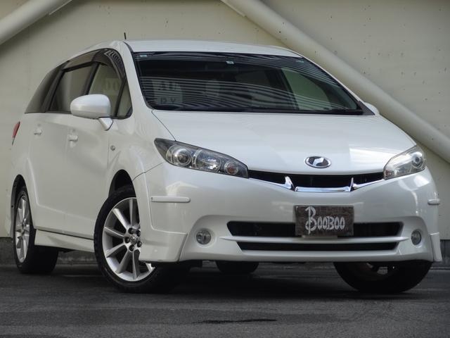 ウィッシュ ２．０Ｚ　スマートキー　Ｐスタート　パドルシフト　ＨＩＤ　オートライト　Ｆフォグ　社外ＳＤナビ　フルセグ　ＢＴ接続　純正ＡＷ　革巻きハンドル　ＥＴＣ（4枚目）