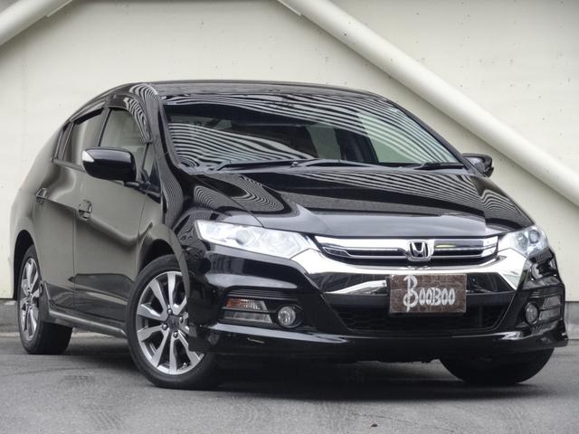 インサイトエクスクルーシブ ＸＬ　インターナビセレクト　クルコン　スマートキー　プッシュスタート　純正アルミ　ＢＴ接続　フルセグ　ＨＩＤ　Ｆフォグ　純正ナビ　ＭＴモード（4枚目）