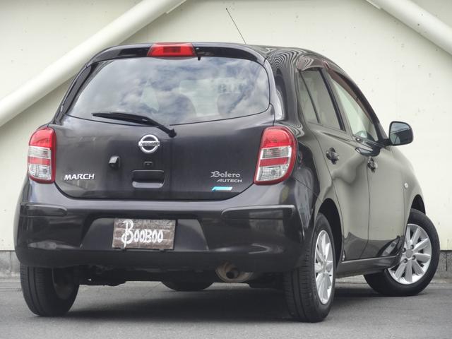 マーチ ボレロ　スマートキー　Ｐスタート　純正ＡＷ　純正ナビ　Ｂｌｕｅｔｏｏｔｈ　バックカメラ　革巻ハンドル　ワンセグＴＶ　ＥＴＣ　ＣＤ　ＤＶＤ　オートエアコン　アイドリングストップ（2枚目）