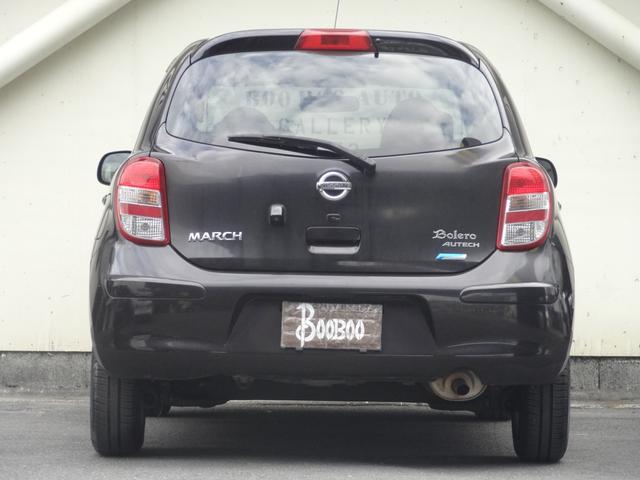 マーチ ボレロ　スマートキー　Ｐスタート　純正ＡＷ　純正ナビ　Ｂｌｕｅｔｏｏｔｈ　バックカメラ　革巻ハンドル　ワンセグＴＶ　ＥＴＣ　ＣＤ　ＤＶＤ　オートエアコン　アイドリングストップ（7枚目）