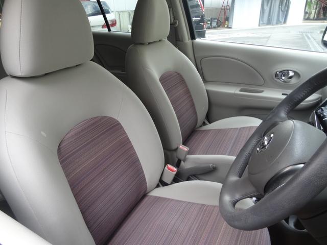 マーチ ボレロ　スマートキー　Ｐスタート　純正ＡＷ　純正ナビ　Ｂｌｕｅｔｏｏｔｈ　バックカメラ　革巻ハンドル　ワンセグＴＶ　ＥＴＣ　ＣＤ　ＤＶＤ　オートエアコン　アイドリングストップ（9枚目）