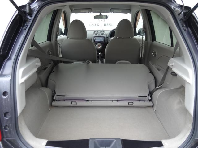 マーチ ボレロ　スマートキー　Ｐスタート　純正ＡＷ　純正ナビ　Ｂｌｕｅｔｏｏｔｈ　バックカメラ　革巻ハンドル　ワンセグＴＶ　ＥＴＣ　ＣＤ　ＤＶＤ　オートエアコン　アイドリングストップ（12枚目）