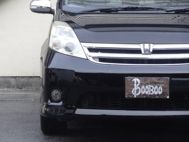 アイシス プラタナブラックリミテッド 両側パワースライドドア スマートキー プッシュスタート パドルシフト HID オートライト フロントフォグ オートエアコン ステリモ 革巻ハンドル ビルトインETC 純正AW(6枚目)