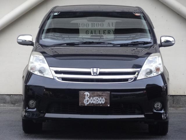 アイシス プラタナブラックリミテッド 両側パワースライドドア スマートキー プッシュスタート パドルシフト HID オートライト フロントフォグ オートエアコン ステリモ 革巻ハンドル ビルトインETC 純正AW(8枚目)