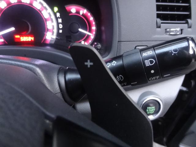 アイシス プラタナブラックリミテッド 両側パワースライドドア スマートキー プッシュスタート パドルシフト HID オートライト フロントフォグ オートエアコン ステリモ 革巻ハンドル ビルトインETC 純正AW(19枚目)