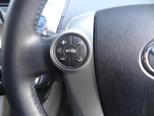 プリウスアルファ Sツーリングセレクション スマートキー Pスタート 純正SDナビ Bカメ フルセグTV Bluetooth HDMI クルコン LED オートライト Fフォグ ビルトインETC 革巻ハンドル 純正17インチアルミ(17枚目)