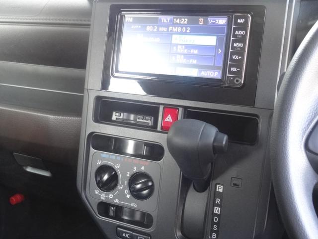 ルーミー X スマートアシスト 左側パワースライドドア 衝突軽減ブレーキ 障害物センサー プッシュスタート ステアリングリモコン 純正SDナビ バックカメラ Bluetooth ETC アイドリングストップ(14枚目)