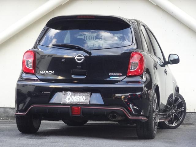 マーチ ニスモ　ニスモ純正フルエアロ　純正１６インチＡＷ　スマートキー　Ｐスタート　純正ナビ　ＢＴ接続　フルセグ　Ｂカメ　Ｒフォグ　革巻ハンドル　オートライト　オートエアコン（2枚目）