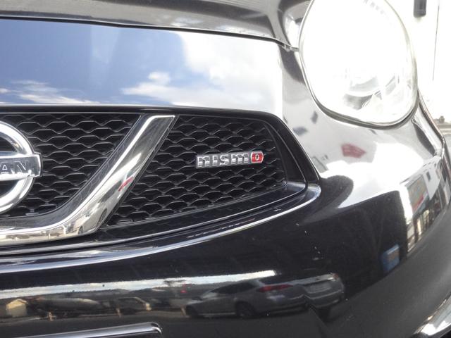 マーチ ニスモ　ニスモ純正フルエアロ　純正１６インチＡＷ　スマートキー　Ｐスタート　純正ナビ　ＢＴ接続　フルセグ　Ｂカメ　Ｒフォグ　革巻ハンドル　オートライト　オートエアコン（9枚目）