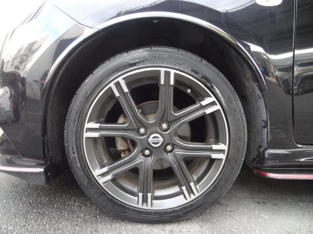 マーチ ニスモ　ニスモ純正フルエアロ　純正１６インチＡＷ　スマートキー　Ｐスタート　純正ナビ　ＢＴ接続　フルセグ　Ｂカメ　Ｒフォグ　革巻ハンドル　オートライト　オートエアコン（11枚目）