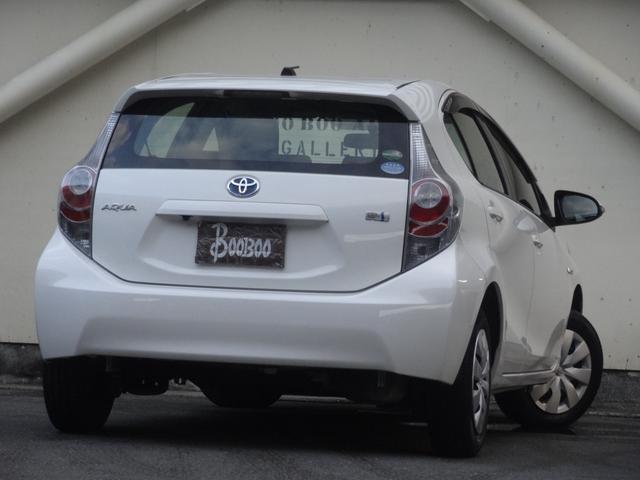 アクア L キーレス 純正ナビ ワンセグ Bカメ BT接続 運転席PW iストップ ECO・EVモード オートエアコン(2枚目)