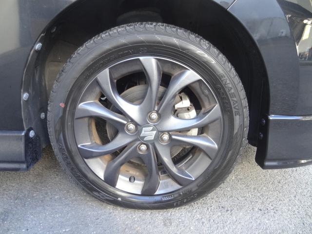 ソリオ ブラック&ホワイトII 運転席シートヒーター 両側パワースライドドア スマートキー Pスタート 純正AW イクリプスナビ バックカメラ 革巻ハンドル フルセグ CD DVD HID オートライト Fフォグ オートエアコン(8枚目)