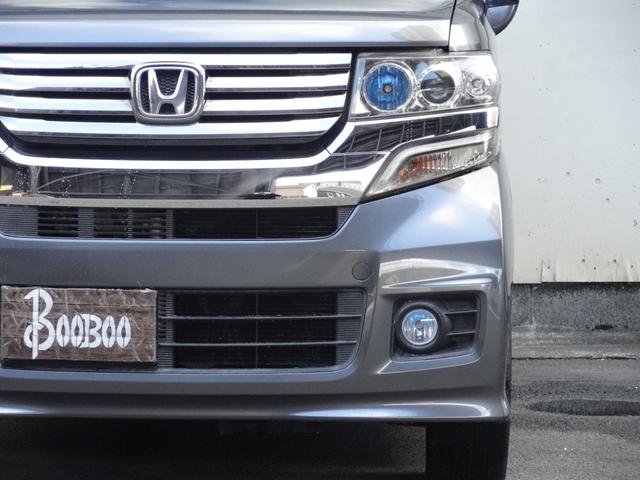 Ｎ－ＢＯＸカスタム Ｇ　ターボＳＳパッケージ　両側パワースライドドア　クルコン　ターボ　スマートキー　Ｐスタート　パドルシフト　純正メモリーナビ　バックカメラ　Ｂｌｕｅｔｏｏｔｈ　オートエアコン　オートライト　ＨＩＤ　フォグ　純正ＡＷ（9枚目）