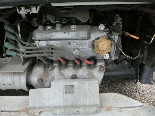 サンバーバン VB 5速マニュアル エアコン パワステ エアバック 走行8.3万キロ 最終型 ホワイトレタータイヤ(49枚目)