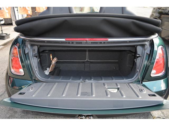 ＭＩＮＩ クーパーＳ　コンバーチブル　スーパーチャージャー　禁煙車　ミラー型ドラレコバックカメラ　ＥＴＣ　１７インチアルミ　ＨＩＤライト　キーレスキー（45枚目）