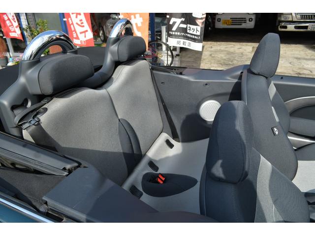 ＭＩＮＩ クーパーＳ　コンバーチブル　スーパーチャージャー　禁煙車　ミラー型ドラレコバックカメラ　ＥＴＣ　１７インチアルミ　ＨＩＤライト　キーレスキー（57枚目）