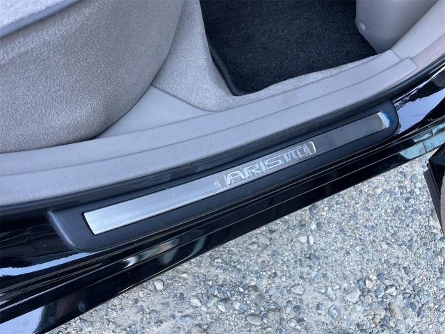 アリスト Ｖ３００　ＥＴＣ　オートクルーズコントロール　ＴＶ　アルミホイール　オートライト　ＨＩＤ　ＡＴ　キーレスエントリー　盗難防止システム　パワーシート　記録簿　衝突安全ボディ　ＡＢＳ　ＥＳＣ　エアコン（54枚目）