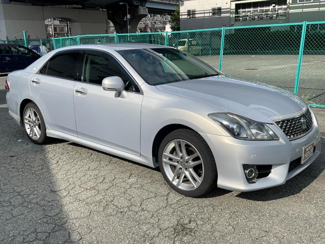 クラウン アスリート　スマキー　電動シート　メモリーシート　ドラレコ　ＥＴＣ　フルセグ　クルーズコントロール　バックカメラ（3枚目）