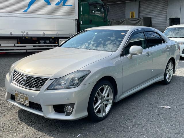 クラウン アスリート　スマキー　電動シート　メモリーシート　ドラレコ　ＥＴＣ　フルセグ　クルーズコントロール　バックカメラ（4枚目）