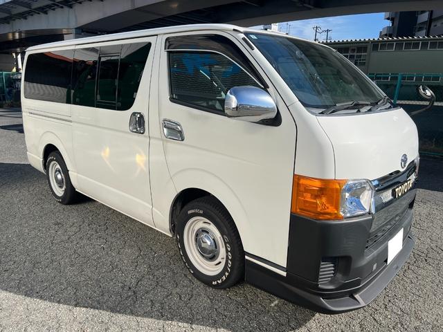 ハイエースバン スーパーＧＬ　ナビ　ＴＶ　ＥＴＣ　キーレス　ディーンクロスカントリーアルミ（3枚目）