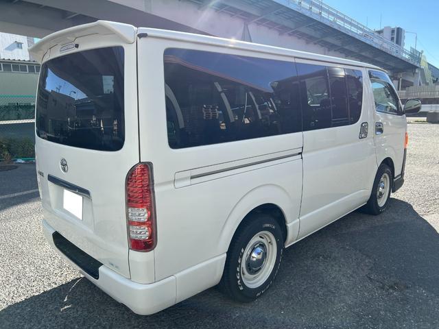 ハイエースバン スーパーＧＬ　ナビ　ＴＶ　ＥＴＣ　キーレス　ディーンクロスカントリーアルミ（9枚目）