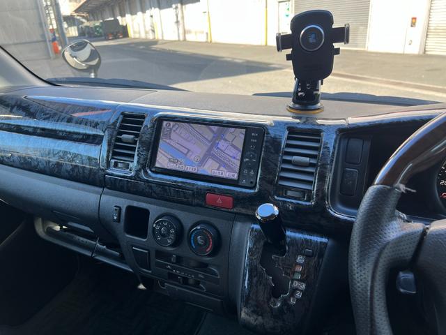 ハイエースバン スーパーＧＬ　ナビ　ＴＶ　ＥＴＣ　キーレス　ディーンクロスカントリーアルミ（13枚目）