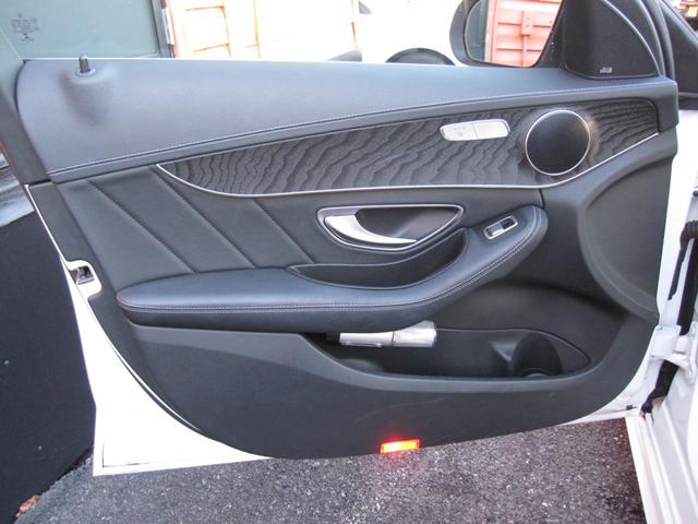 Ｃクラス Ｃ１８０アバンギャルド　ＡＭＧライン　ナビ　フルセグ　革シート　前後コーナーセンサー　バックカメラ　ドライブレコーダー　レーダー探知機　ブラインドスポットモニター　ＬＥＤライト　１８インチアルミホイール　追従オートクルーズ（39枚目）