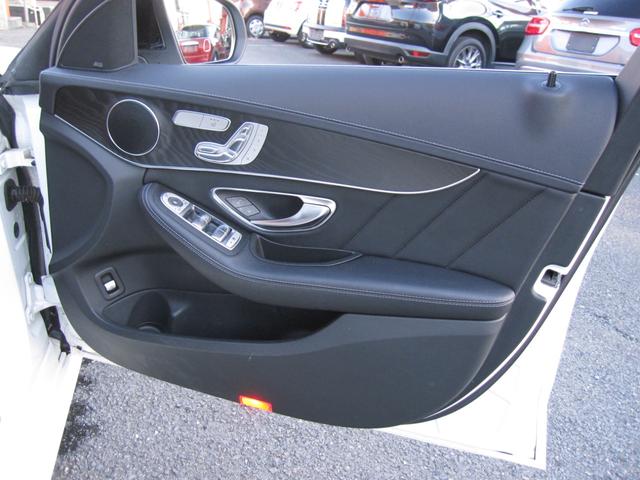 Ｃクラス Ｃ１８０アバンギャルド　ＡＭＧライン　ナビ　フルセグ　革シート　前後コーナーセンサー　バックカメラ　ドライブレコーダー　レーダー探知機　ブラインドスポットモニター　ＬＥＤライト　１８インチアルミホイール　追従オートクルーズ（41枚目）