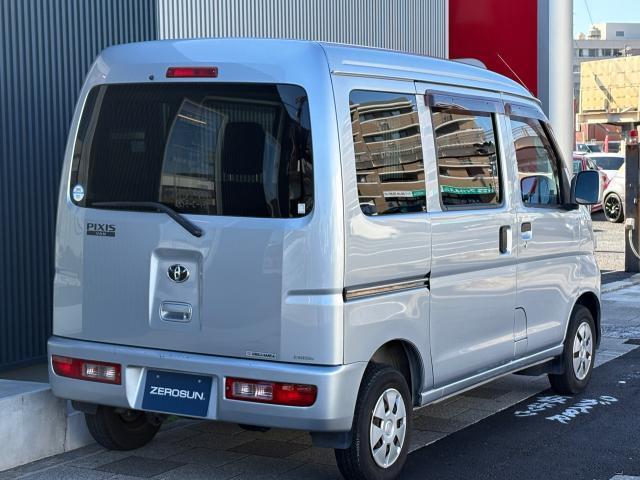 ピクシスバン クルーズ　ハイルーフ　ハイルーフ車　ＷＳＲＳ　キーレス　パワーウィンドウ　フォグ　ＥＴＣ　カロッツェリアオーディオ（2枚目）