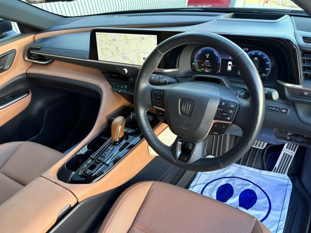 クラウンスポーツ ＳＰＯＲＴ　Ｚ　Ｒｏｗｅｎフルエアロ＆マフラーエンド　Ｔ＆Ｔ　Ｆｏｒｇｅｄ２１ＡＷ　ＴＥＩＮ車高調　サンドベージュレザー　プリクラッシュ＆レーダークルコン　ベンチレーションシート　シートヒーター　ステアリングヒーター（3枚目）