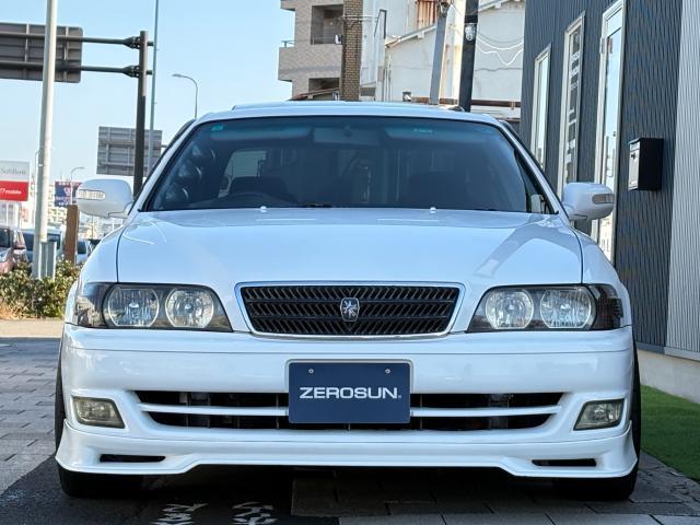 チェイサー ツアラーV 純正5速MT 1JZターボ 後期型 純正フルエアロ サンルーフ TEIN車高調 BBS18AW フジツボマフラー ナルディハンドル Defi追加メーター KENWOODナビ フルセグTV Bモニター(6枚目)