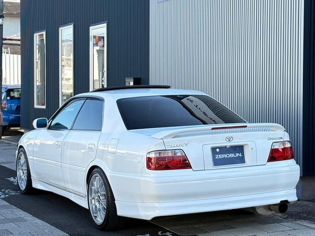 チェイサー ツアラーV 純正5速MT 1JZターボ 後期型 純正フルエアロ サンルーフ TEIN車高調 BBS18AW フジツボマフラー ナルディハンドル Defi追加メーター KENWOODナビ フルセグTV Bモニター(22枚目)