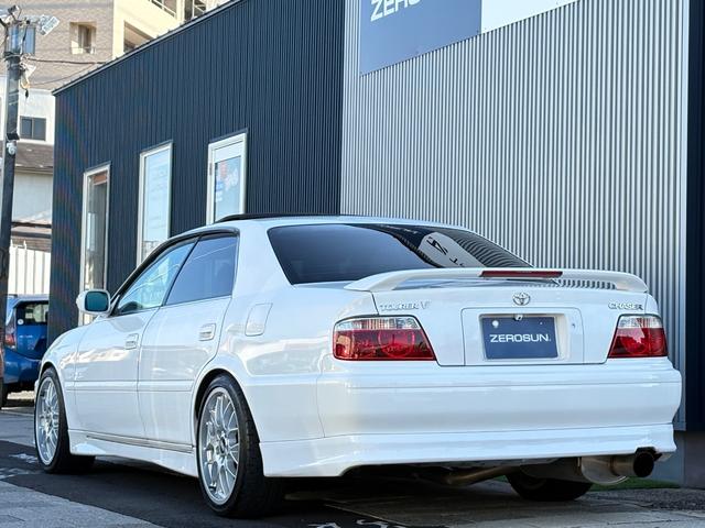 チェイサー ツアラーV 純正5速MT 1JZターボ 後期型 純正フルエアロ サンルーフ TEIN車高調 BBS18AW フジツボマフラー ナルディハンドル Defi追加メーター KENWOODナビ フルセグTV Bモニター(25枚目)