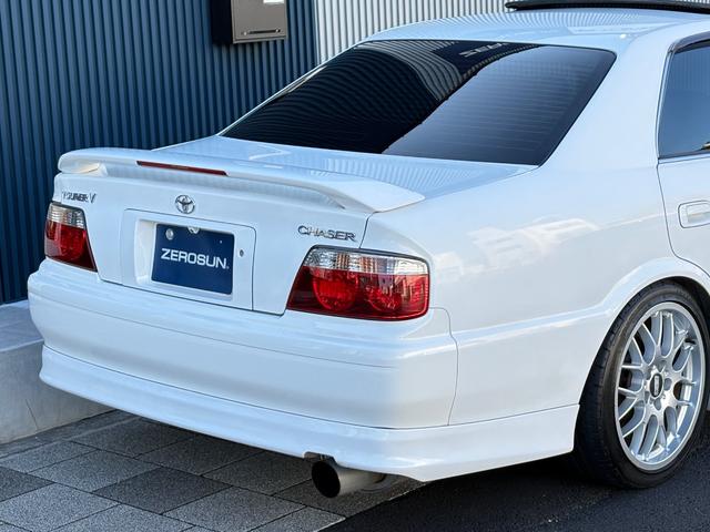 チェイサー ツアラーV 純正5速MT 1JZターボ 後期型 純正フルエアロ サンルーフ TEIN車高調 BBS18AW フジツボマフラー ナルディハンドル Defi追加メーター KENWOODナビ フルセグTV Bモニター(27枚目)