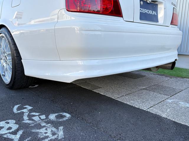 チェイサー ツアラーV 純正5速MT 1JZターボ 後期型 純正フルエアロ サンルーフ TEIN車高調 BBS18AW フジツボマフラー ナルディハンドル Defi追加メーター KENWOODナビ フルセグTV Bモニター(33枚目)