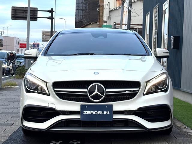 ＣＬＡクラス シューティングブレーク ＣＬＡ４５　４マチック　シューティングブレーク　パノラミックスライディングルーフ　ＶＩＰＥＲセキュリティ　レーダーセーフティＰＫＧ　１２色アンビエントライト　レッドキャリパー　純正ナビ　フルセグＴＶ　Ｂモニター　カープレイ　リア５面フィルム貼（6枚目）